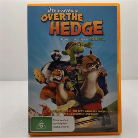 OVER THE HEDGE DVD Region 4 PAL DreamWorks Animated Movie 8 00