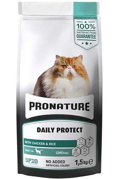 Pronature Daily Protect Tavuk Ve Pirin Li Yeti Kin Kedi Mamas Kg