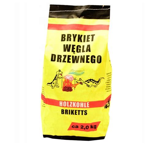 Brykiet W Gla Drzewnego Holzkohle Do Grilla Kg Allegro Pl