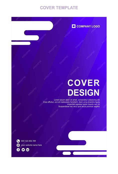 Premium Vector | Cover 