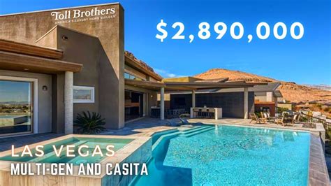 Luxury Home W Casita Multi Gen Pool Strip Views In South Summerlin