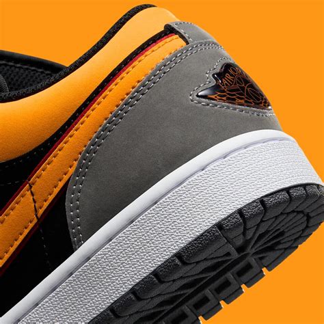 Nike Air Jordan Low Se Light Graphite Vivid Orange Fn Men S