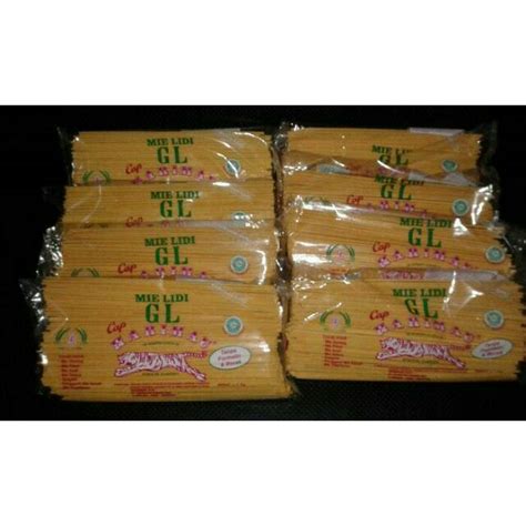 Jual Mie Lidi Medan Mie Gombak GL Cap Harimau 1 Kg Shopee Indonesia