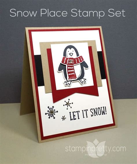 Making Winter Magic With Snow Place Stampin Pretty Christmas Cards