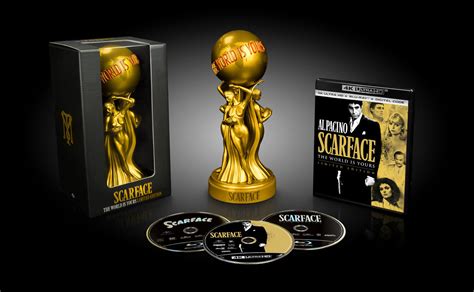 Scarface 4K Blu Ray The World is Yours Limited Edition fílmico