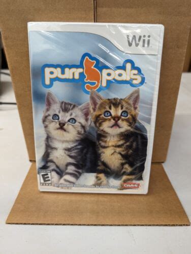 Purr Pals Nintendo Wii 2008 New Sealed 650008500110 Ebay