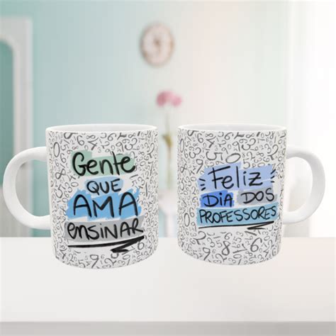 Caneca Professor Gente Que Ama Ensinar