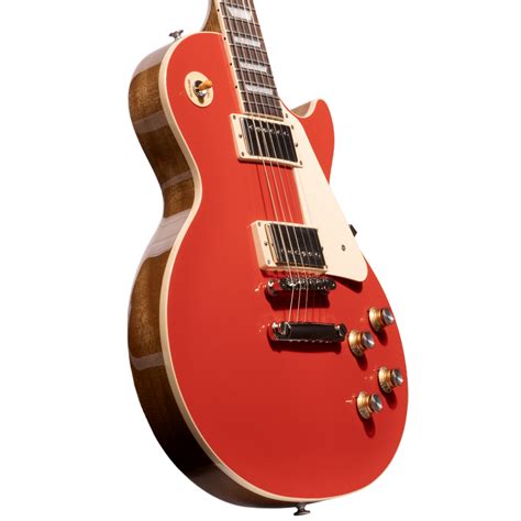 Gibson Les Paul Standard ‘60s Plain Top Electric Guitar Cardinal Red