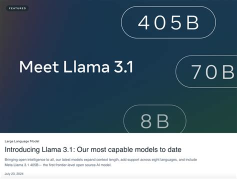 Meta发布最强开源模型llama 31，扎克伯格：将成为行业转折点