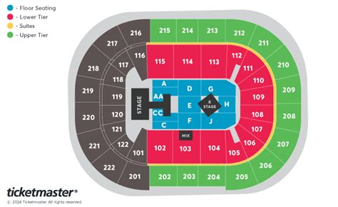 Kylie Tension Tour Seating Plans