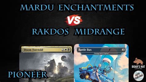 Mardu Enchantments VS Rakdos Midrange MTG Pioneer YouTube