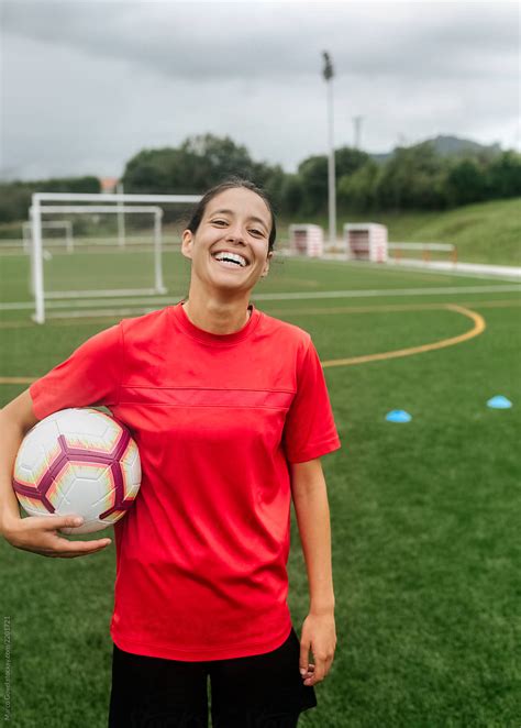 Female Soccer Player By Stocksy Contributor Marco Govel Stocksy