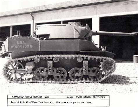 Howitzer Motor Carriage M Which Re Armed By Mm Tank Gun M