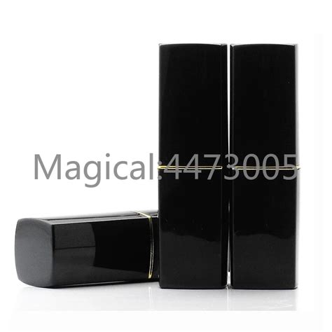 10 20 50 80pcs top Grade Quadrado Preto Vazio Cosméticos Recipiente Lip