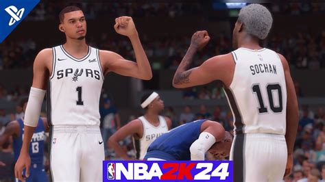 ️nba ️los Angeles Clippers Vs San Antonio Spurs Nba 2k24 Gameplay Ps5