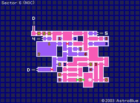 Metroid Fusion Sector 6 Map - Maps For You