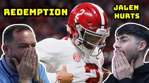 Redemption The Jalen Hurts Story British Father And Son React