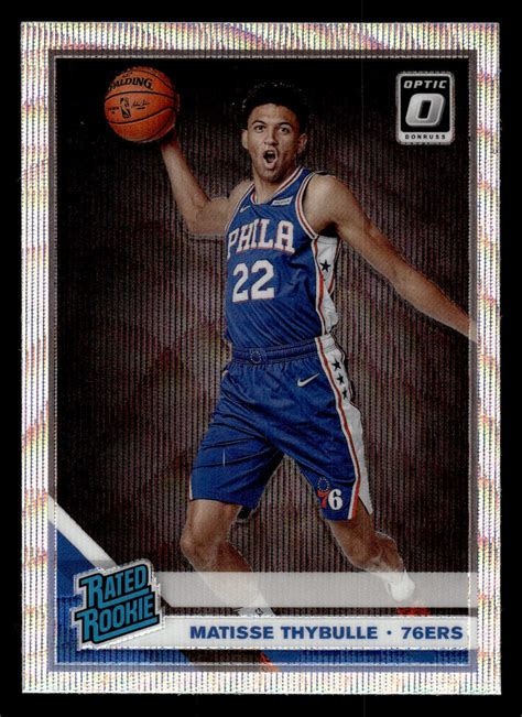 Panini Donruss Optic Matisse Thybulle Rc Fanatics Box Set