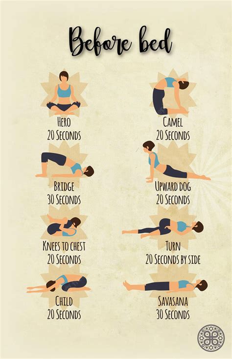 Premium Vector | Yoga before bed