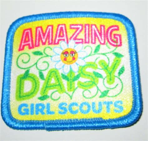 Girl Scout Fun Patch Amazing Daisy Girl By Allthingsgirlscout