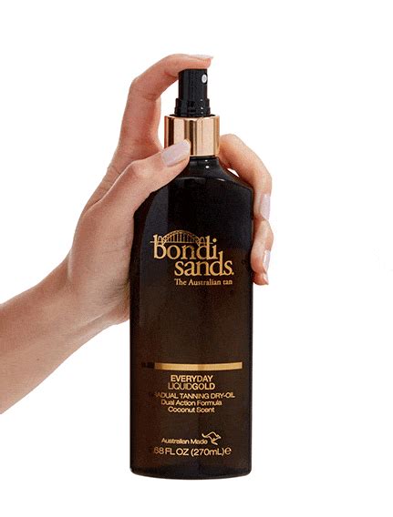 Everyday Liquid Gold Gradual Tanning Oil Self Tan Bondi Sands Australia