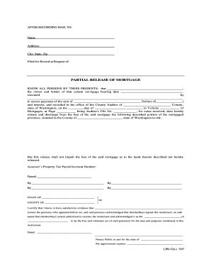 Wells Fargo Sample Mortgage Documents