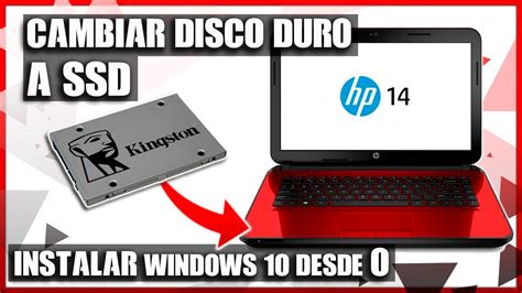 C Mo Cambiar Disco Duro Notebook Hp Instalar Disco S Lido Hdd Vs