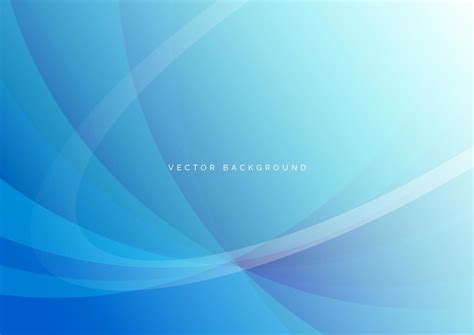 Abstract And Elegant Light Blue Curves Background Vector Art At