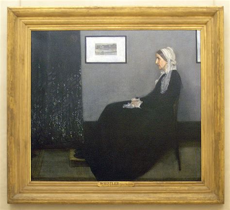 Whistler S Mother James Mcneill Whistler American Flickr