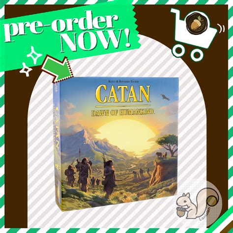 Catan Dawn Of Humankind Pre Order Shopee Thailand