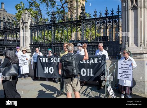 5th September 2023 No New Oil Protest With Protestors Outside Houses