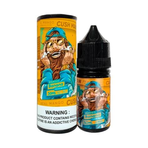 Líquido para Pod Nasty Salt Cush Man Mango Banana 35mg 30ml