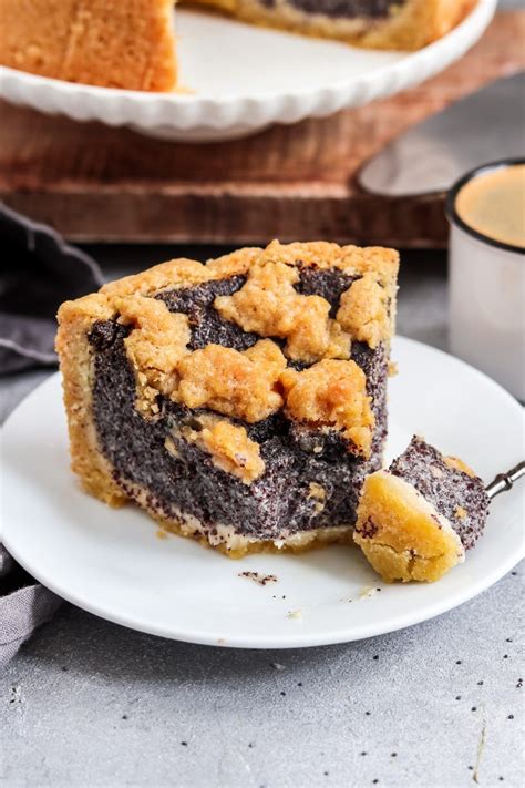 Mohn Streuselkuchen Einfach Vegan Rezept Streusel Kuchen