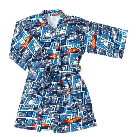 Roupão Infantil Dohler Hot Wheels Tamanho P Casablanca Tecidos
