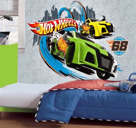 Papel De Parede Hot Wheels N2 Elo7 Produtos Especiais