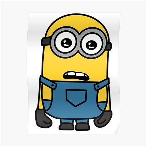 Minion Sad Poster For Sale By Joanna Asia Redbubble