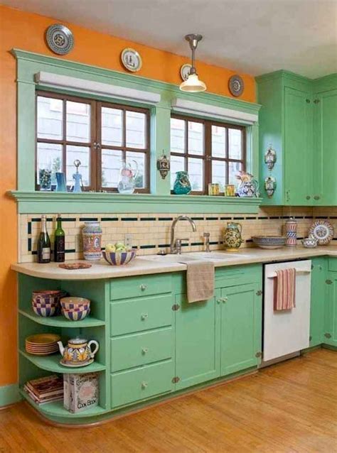 Awasome Vintage Kitchen Color Ideas Decor