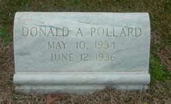 Donald A Pollard M Morial Find A Grave