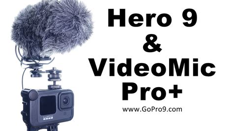 Best Gopro Hero 9 Black Vlogging Setup Rode Videomic Pro External Microphone 5k Video Youtube