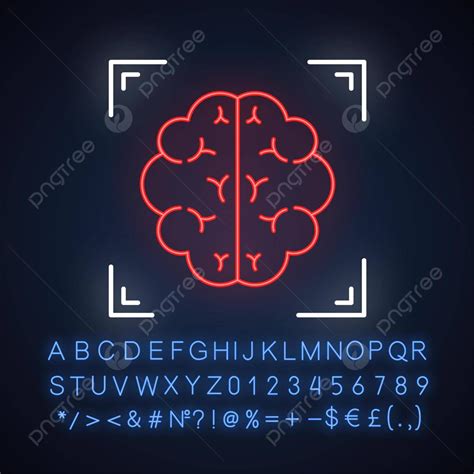 Icono Brillante De Exploraci N Cerebral Para Neurolog A M Dica Vector