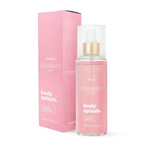 Qual O Melhor Body Splash Da Wepink Feminino - Body Splash Celebrate Life 200ml Wepink | Feminino Floral - Wepink
