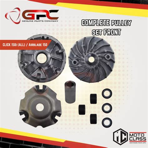 Gpc Complete Pulley Set Click I Front All Version Airblade