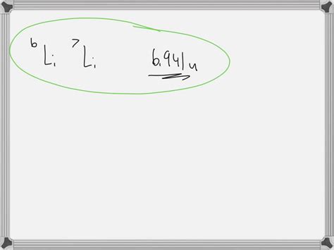 Solved Boron Lithium Nitrogen And Neon Each Have Two Stable