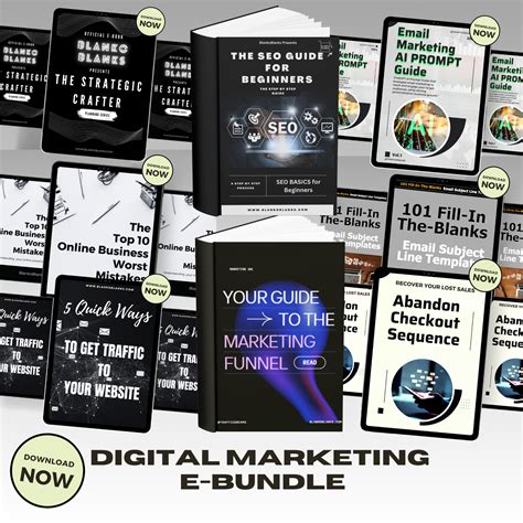Digital Marketing E-Guide Bundle – BLANKO BLANKS