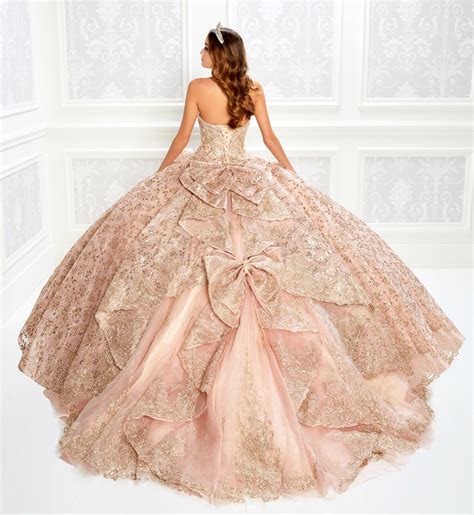 Rose Gold Quinceanera Dress From Princesa By Ariana Vara Pr