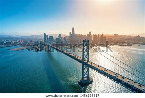 Aerial View Bay Bridge San Francisco Stock Photo 1456995317 | Shutterstock