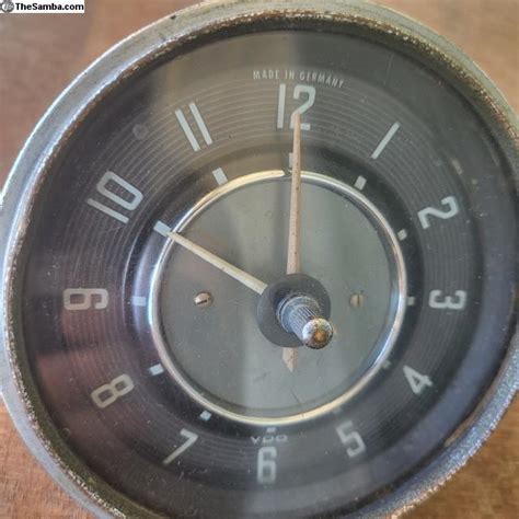 TheSamba VW Classifieds 1960 1966 Karmann Ghia 6 Volt VDO Clock