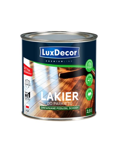 Lakier Do Parkietu Satyna 2 5 L LuxDecor Bricomarche Pl