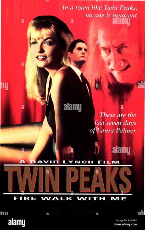 TWIN PEAKS FIRE WALK WITH ME 1992 POSTER FWW 002 VS Stock Photo