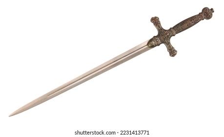 Old Sword Medieval Weapon Blade Knight Stock Photo 2231413771 ...